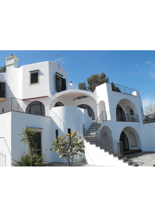 Villa con magnifica panorama di mare in Ischia Italia